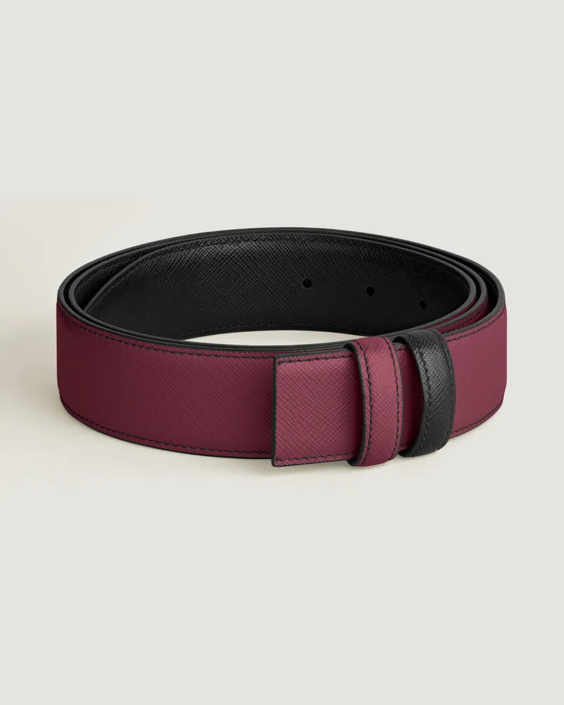 Montblanc Wendegürtel aus Leder in Cassis/Schwarz - Cassis / Schwarz - Leder - MB199672 - Gürtel Cassis