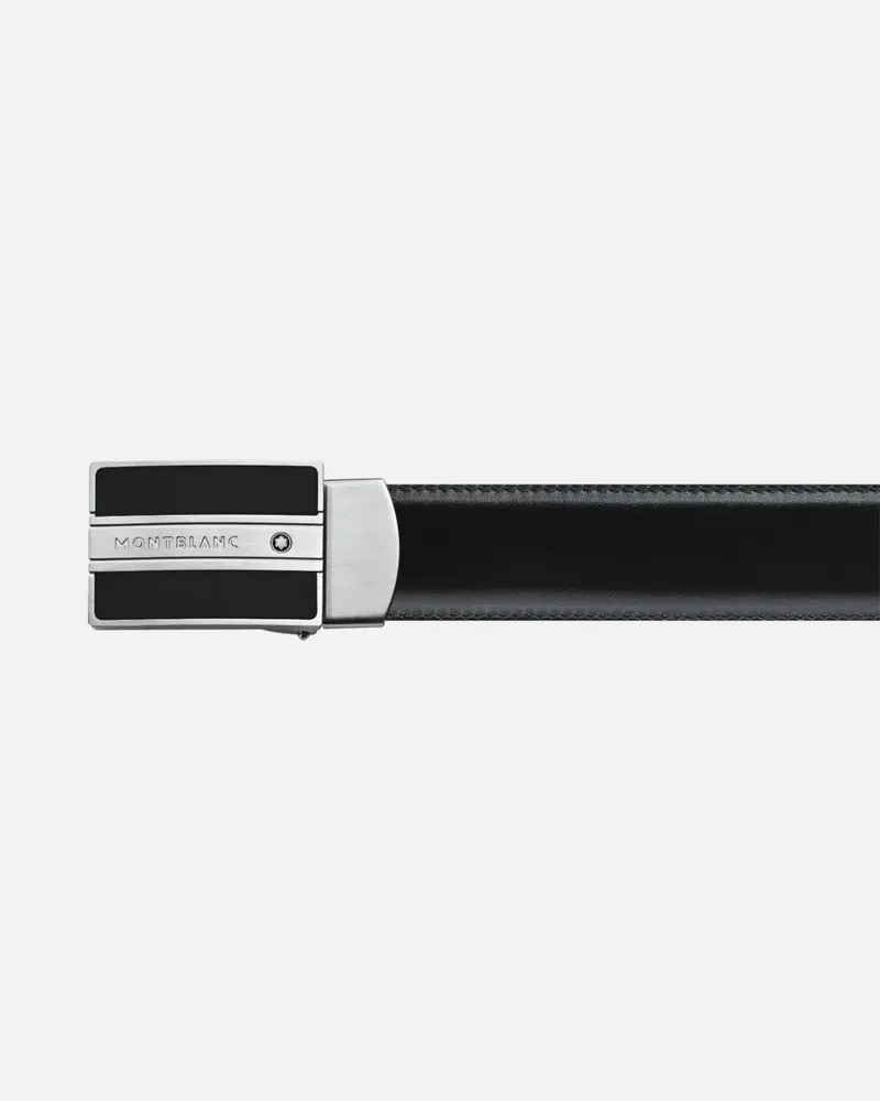 Montblanc Gürtel Aus Wendbarem Leder In Schwarz/braun, 30 Mm - Gürtel - Schwarz / Braun Schwarz