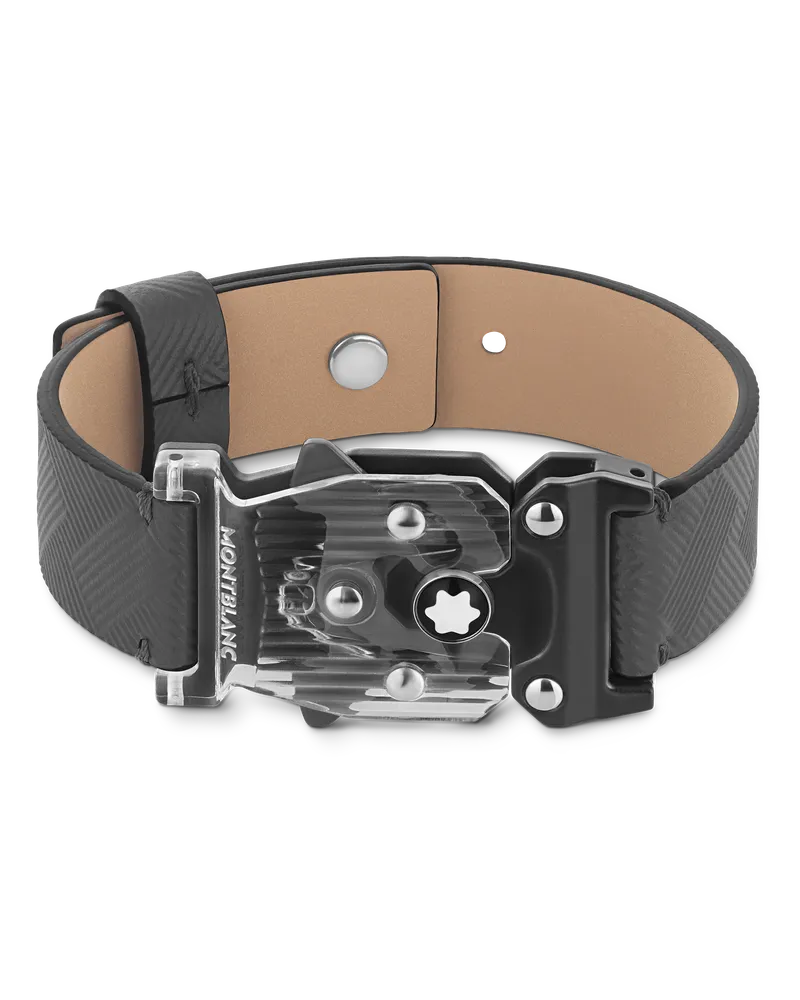 Montblanc Montblanc Extreme 3.0 Collection Armband mit Plexiglasverschluss in Grau - Grau - MB130694 - Armbänder Grau