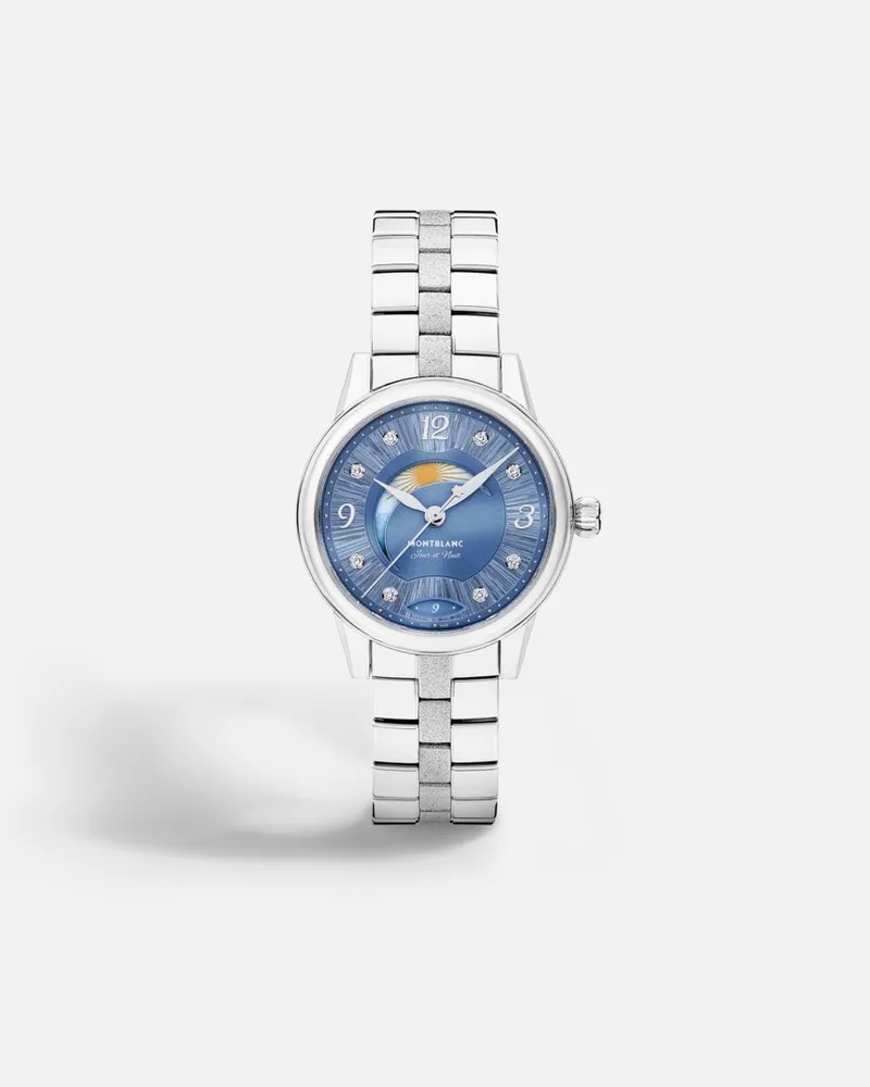 Montblanc Montblanc Bohème Day & Night 30 Mm - Armbanduhren - Blau Blau