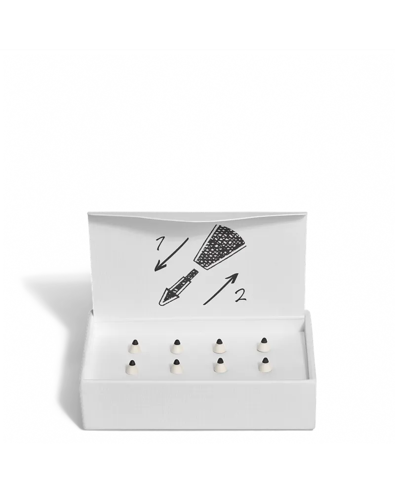 Montblanc Ersatzspitzen aus Leinen für den Montblanc Digital Pen in Elfenbeinfarben - Elfenbein - Polycarbonat - MB135493 - Smart Pen Accessoires Elfenbein