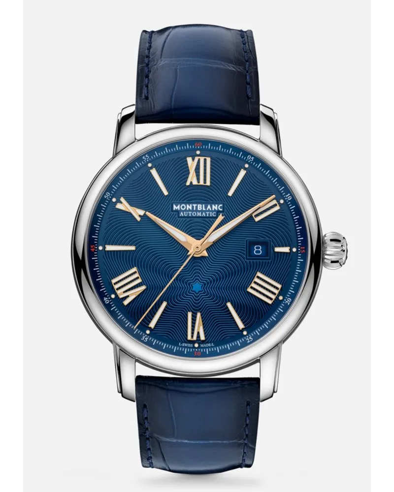 Montblanc Star Legacy Automatic Date 43 Mm Limited Edition Blau