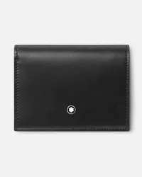 Montblanc Soft Kontinentale Nano-brieftasche Schwarz