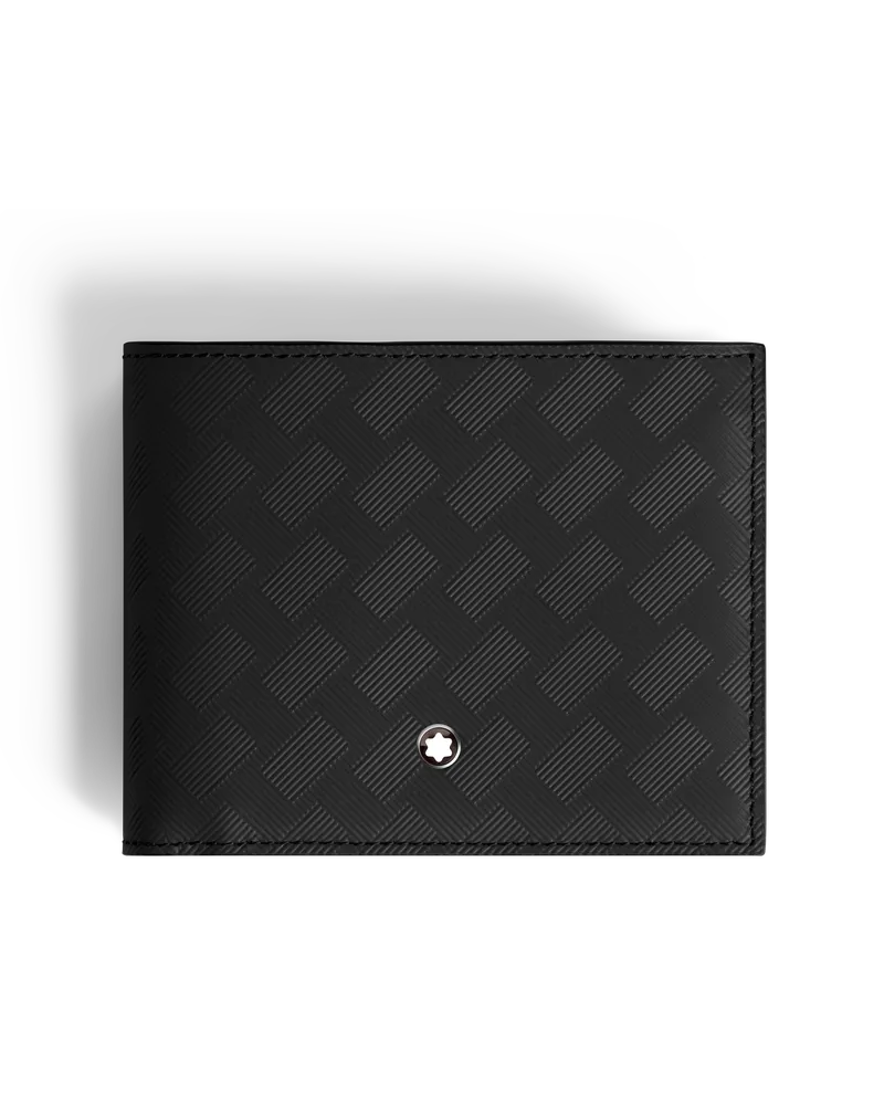 Montblanc Extreme 3.0 Brieftasche 6 cc - Schwarz / Cayenne - Leder - MB199414 - Brieftaschen Schwarz