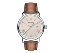 Montblanc Star Legacy Automatic Date Stahl - MB126104 - Uhr