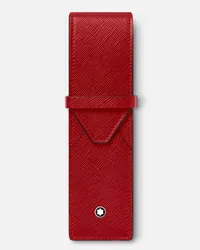 Montblanc Sartorial Etui Für 2 Schreibgerät Rot