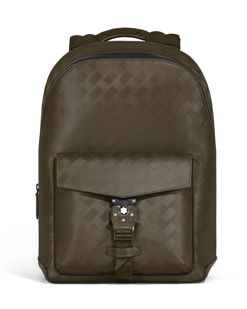 Montblanc M-Lock Rucksack - Khaki - Leder - MB221598 - Rucksäcke Khaki