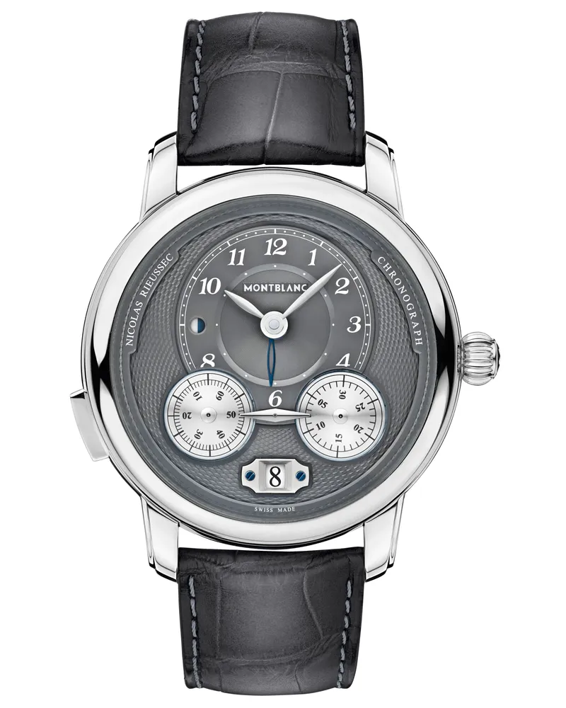 Montblanc Montblanc Star Legacy Nicolas Rieussec Chronograph - Grau - Stahl - MB119954 - Uhr Grau