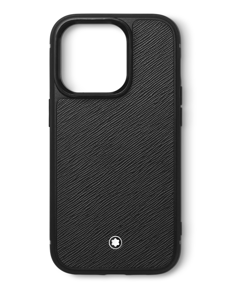 Montblanc Sartorial Hard Phone Case für das Apple iPhone 15 Pro - Schwarz - MB198207 - Telefonetuis & Telefonhüllen Schwarz