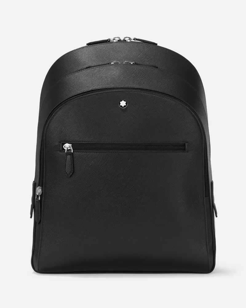 Montblanc Sartorial Rucksack Mittelgroß Mit 3 Hauptfächern - Rucksäcke - Schwarz Schwarz