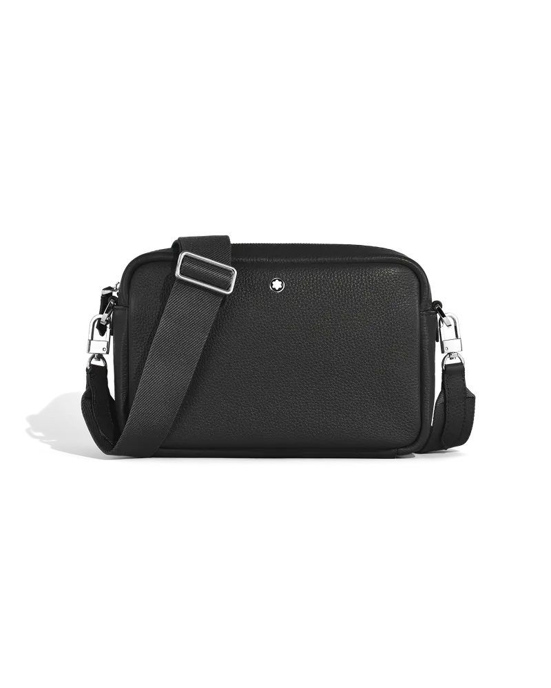 Montblanc Umhängetasche Montblanc Companion - Schwarz - Leder - MB220208 - Messenger Bags Schwarz