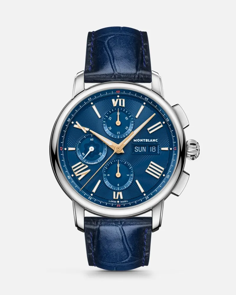 Montblanc Star Legacy Chronograph Day & Date Limited Edition Blau