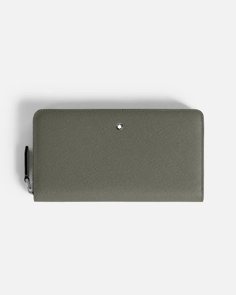 Montblanc Sartorial Brieftasche 12 Cc Mit Umlaufendem Reißverschluss - Portemonnaies 