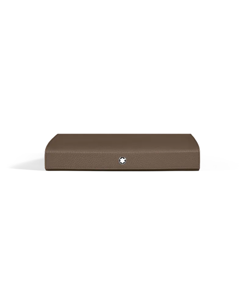 Montblanc Reiseetui für 8 Schreibgeräte aus Grain Leder - Haselnussbraun - Leder - MB137720 - Sammlerboxen Haselnussbraun