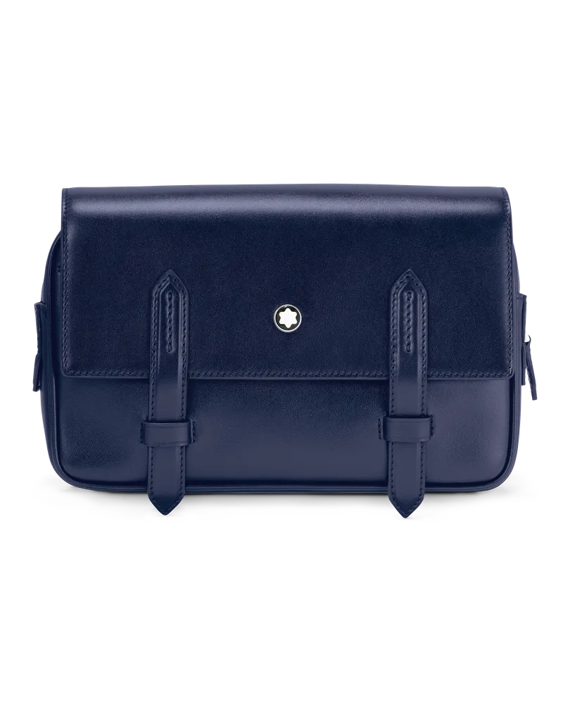 Montblanc Meisterstück Messenger Bag - Tintenblau - MB131690 - Messenger Bags Tintenblau
