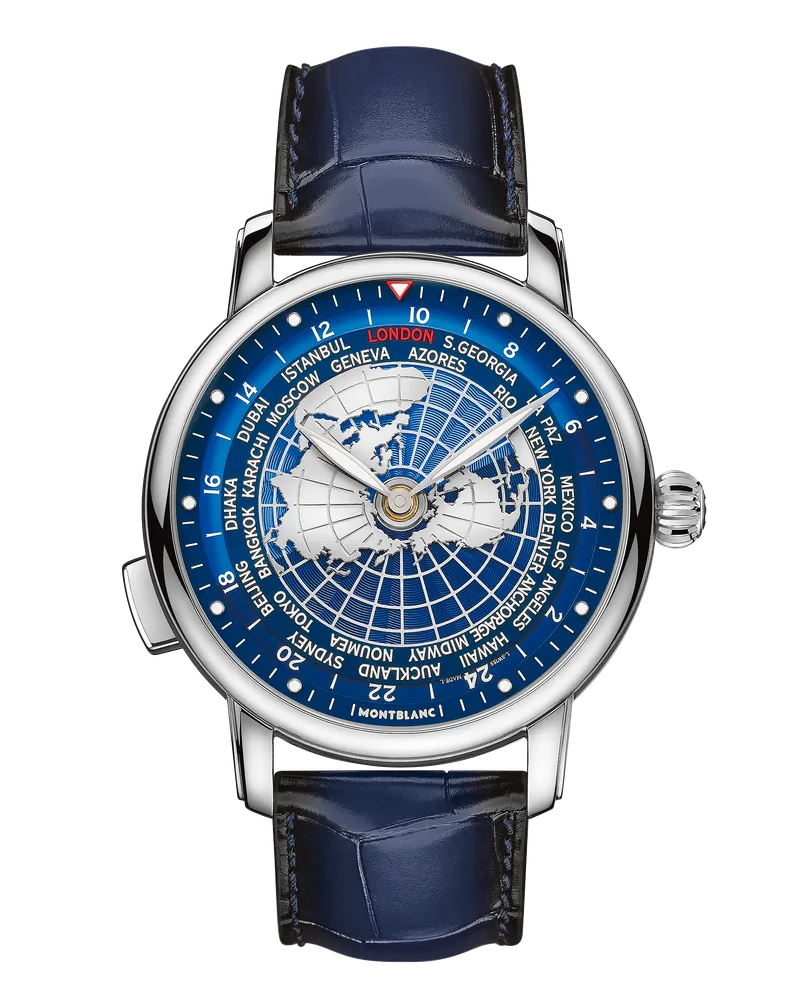 Montblanc Montblanc Star Legacy Orbis Terrarum - Stahl - MB128896 - Uhr 