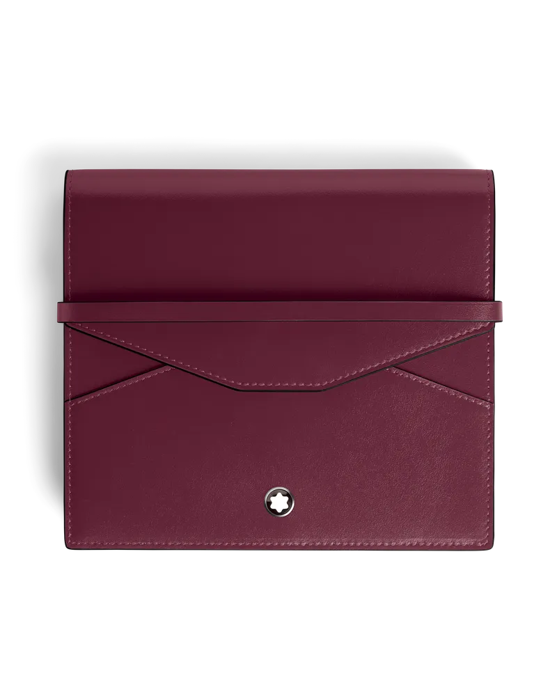Montblanc Meisterstück Etui für 8 Schreibgerät - Cassis - Leder - MB199338 - Schreibgeräteetuis Cassis