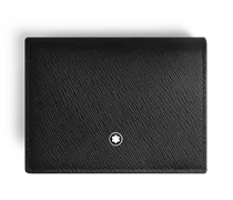 Nano Continental-Brieftasche aus Sartorial Leder - Schwarz - Leder - MB198876 - Brieftaschen