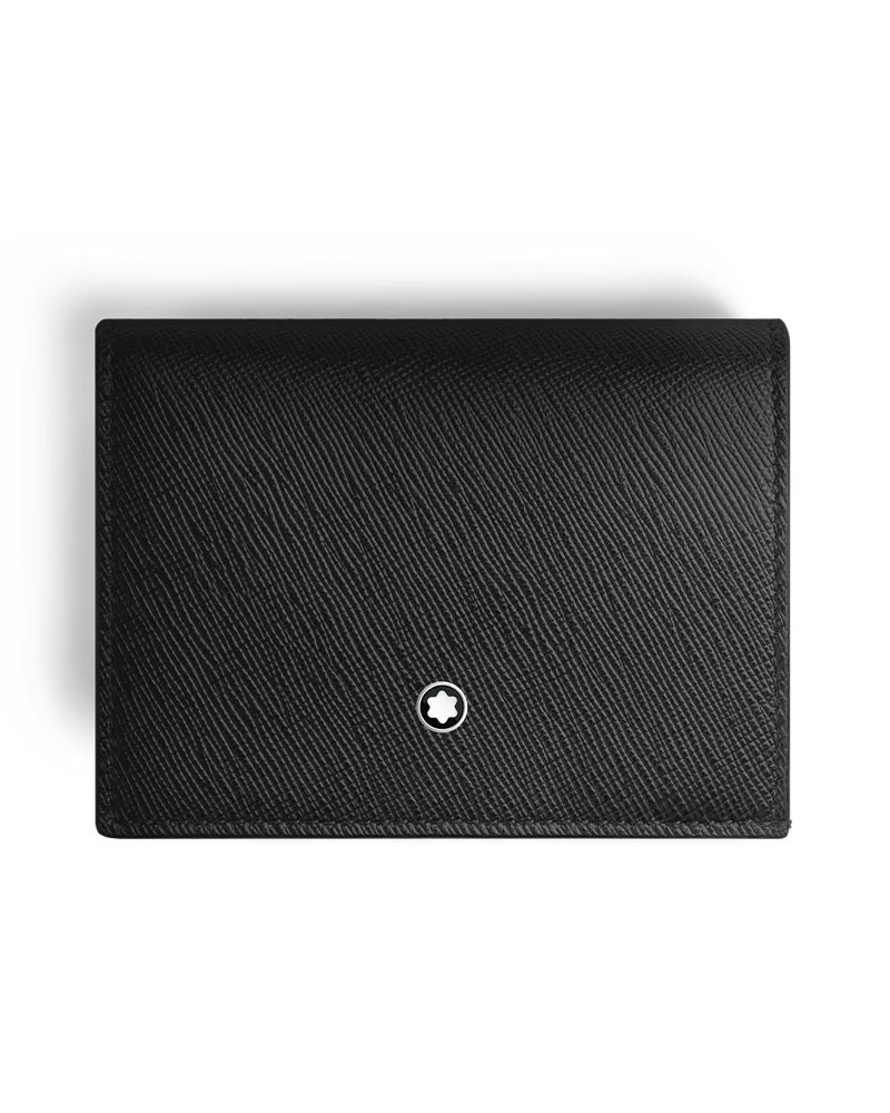 Montblanc Sartorial kontinentale Nano-Brieftasche - Schwarz - Leder - MB198876 - Brieftaschen Schwarz