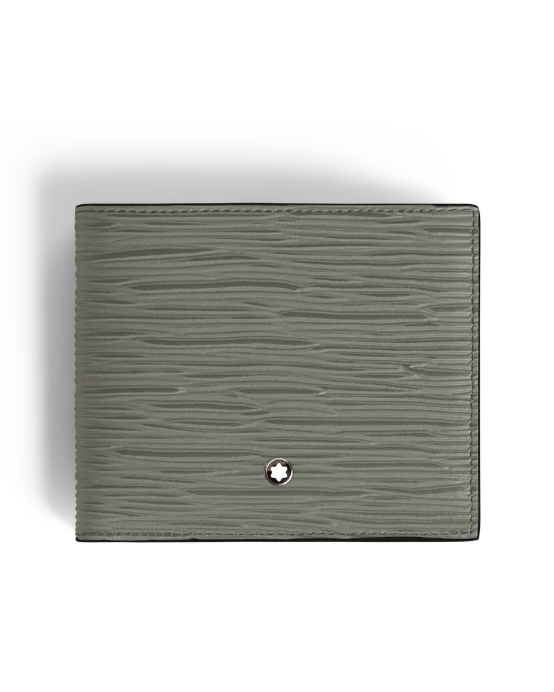 Montblanc 4810 Brieftasche 8 cc - Mittelgrau - Leder - MB199344 - Brieftaschen Mittelgrau