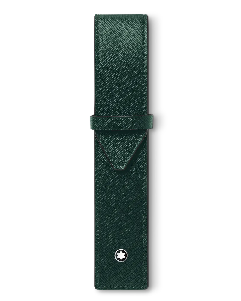 Montblanc Sartorial Etui für 1 Schreibgerät - British Green - Leder - MB131200 - Schreibgeräteetuis British