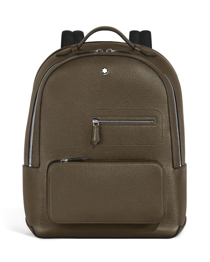 Montblanc Rucksack Montblanc Companion - Khaki - Leder - MB220194 - Rucksäcke Khaki