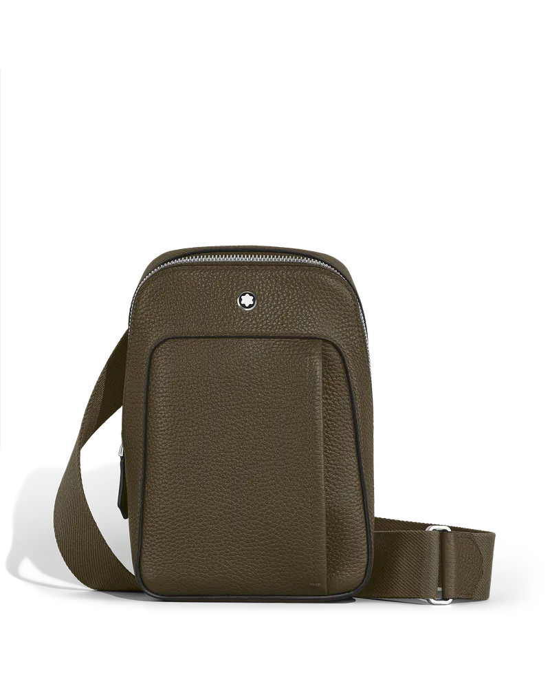 Montblanc On-body-Tasche - Khaki - Leder - MB220204 - Sling Bags Khaki