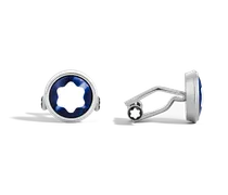 Masters of Art Homage to Pierre-Auguste Renoir Manschettenknöpfe - Blau - Edelstahl - MB134675 - Cufflinks