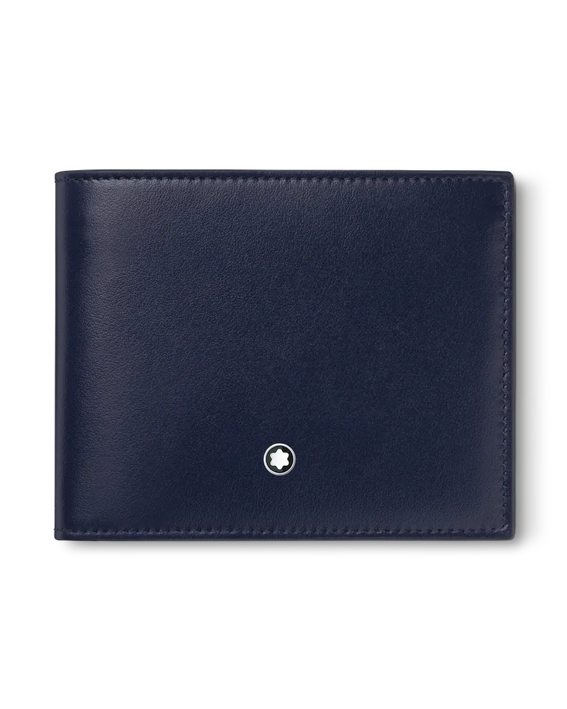 Montblanc Meisterstück Brieftasche 6 cc - Tintenblau - MB131692 - Brieftaschen Tintenblau