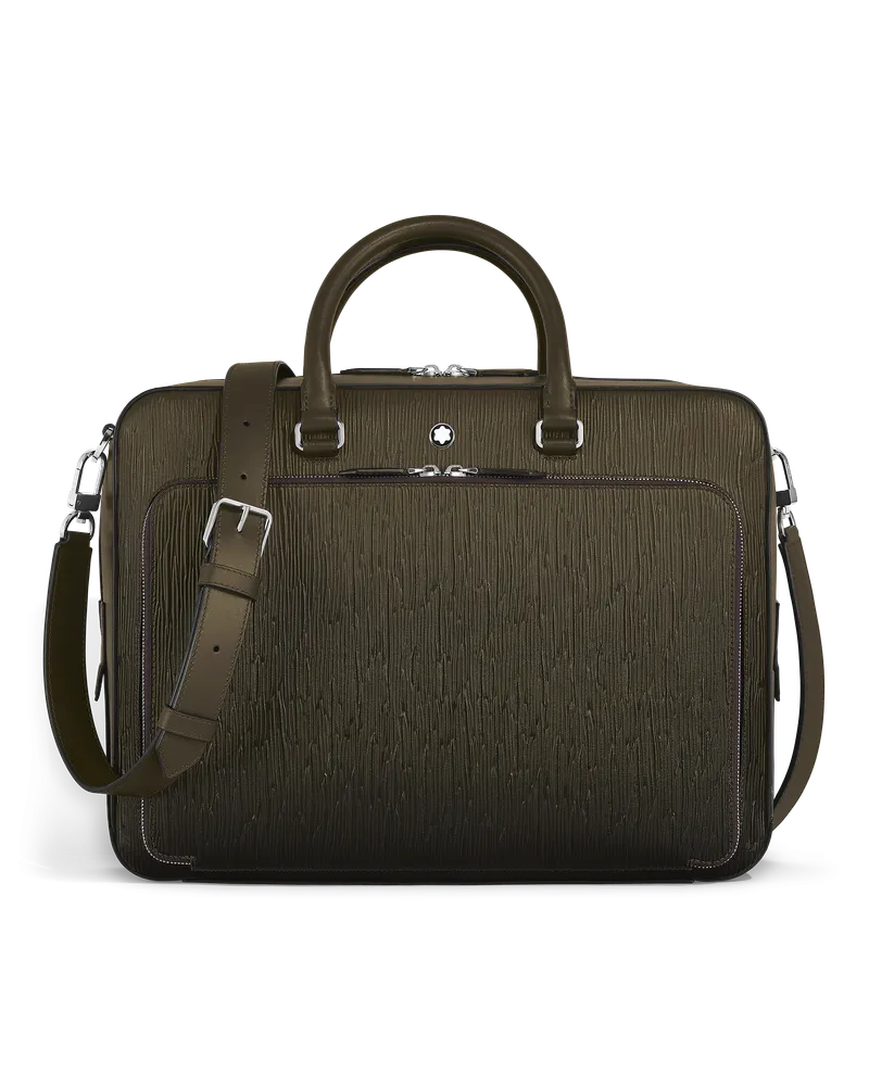 Montblanc Writing Traveler Schreibmappe - Khaki - Leder - MB220267 - Aktentaschen Khaki
