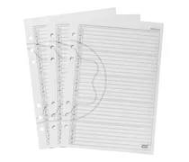 Große Blätter für Organizer, Adressbuchseiten - MB3032 - Papier Refills