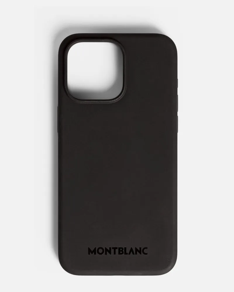 Montblanc Selection Hard Phone Case Für Das Apple Iphone 16 Pro Max Magsafe - Smartphone Cover - Schwarz Schwarz