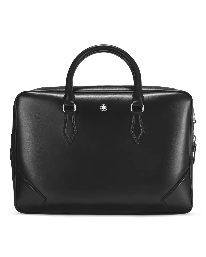 Montblanc Meisterstück Dokumententasche - Schwarz - Leder - MB129664 - Dokumententaschen Schwarz