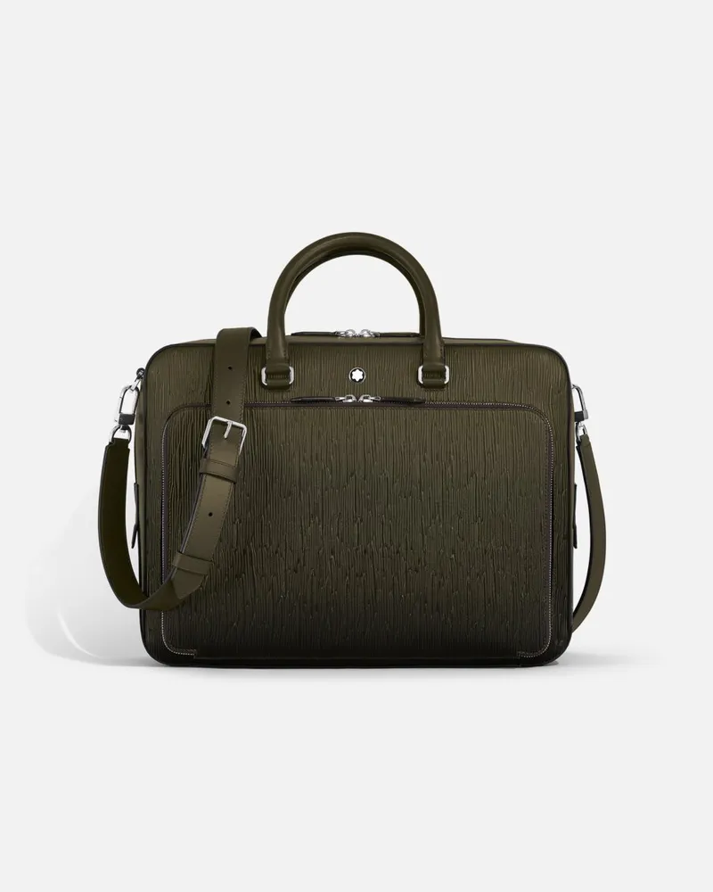 Montblanc Schreibmappe Für Reisende Mit Sfumato-effekt - Tote Bags - Braun Braun