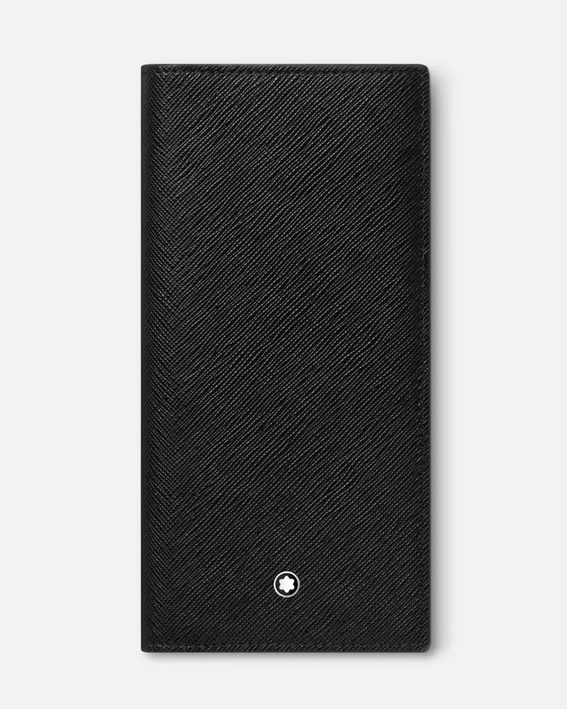 Montblanc Montblanc Sartorial Längliche Brieftasche 15 Cc - Kreditkartenetuis - Schwarz Schwarz