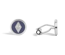 Great Characters Homage to The Great Gatsby Manschettenknöpfe - Blau - Edelstahl - MB132981 - Cufflinks