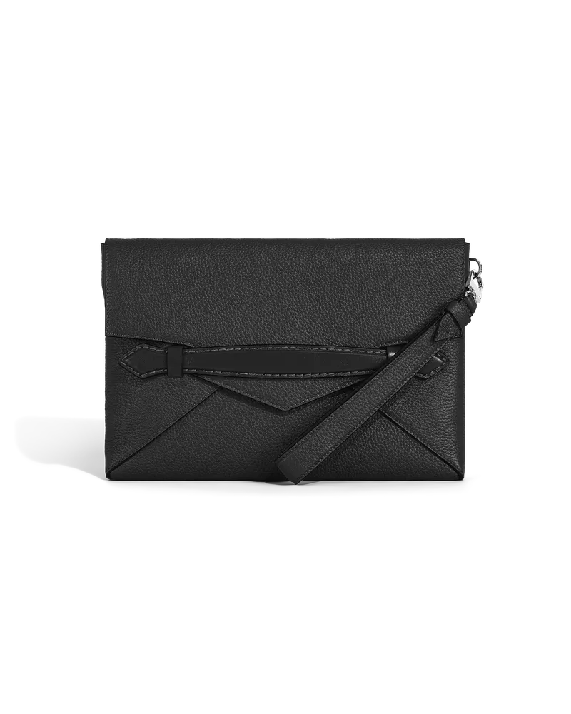 Montblanc Clutch Montblanc Envelope - Schwarz - Leder - MB222367 - Clutches Schwarz