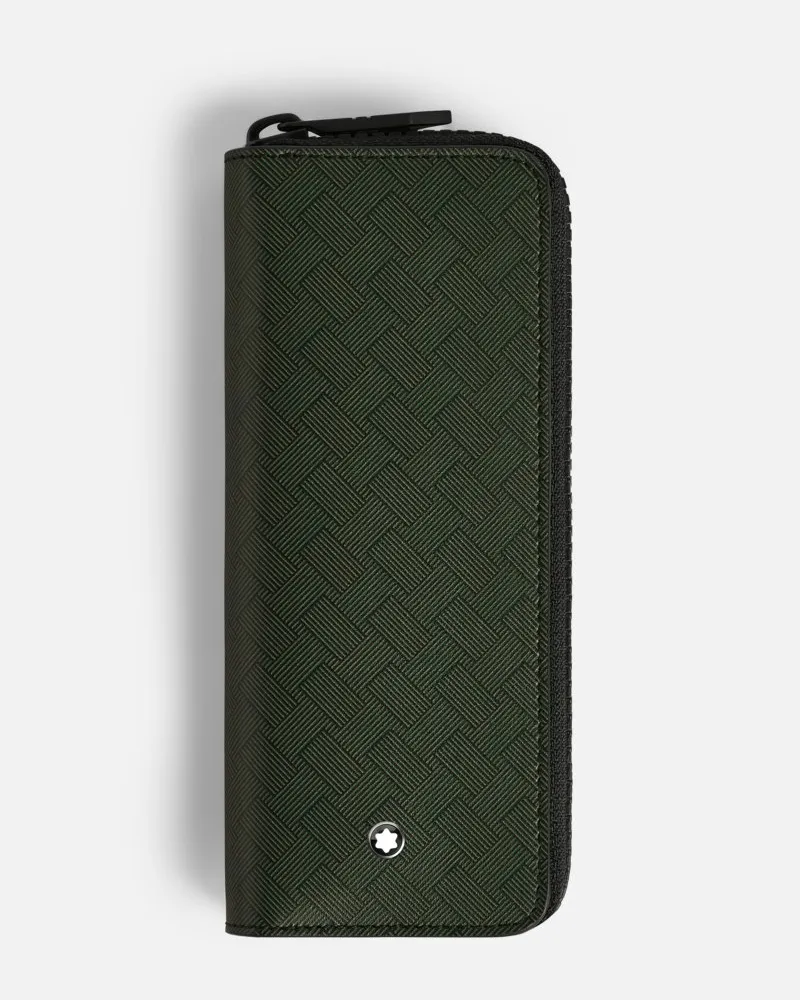 Montblanc Etui Für 2 Schreibgeräte Mit Reißverschluss - Stifteetuis - Braun Braun