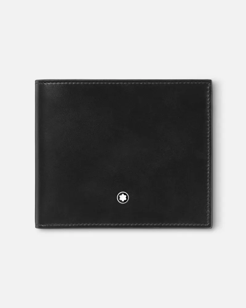 Montblanc Meisterstück Brieftasche 8 Cc - Kreditkartenetuis - Schwarz Schwarz