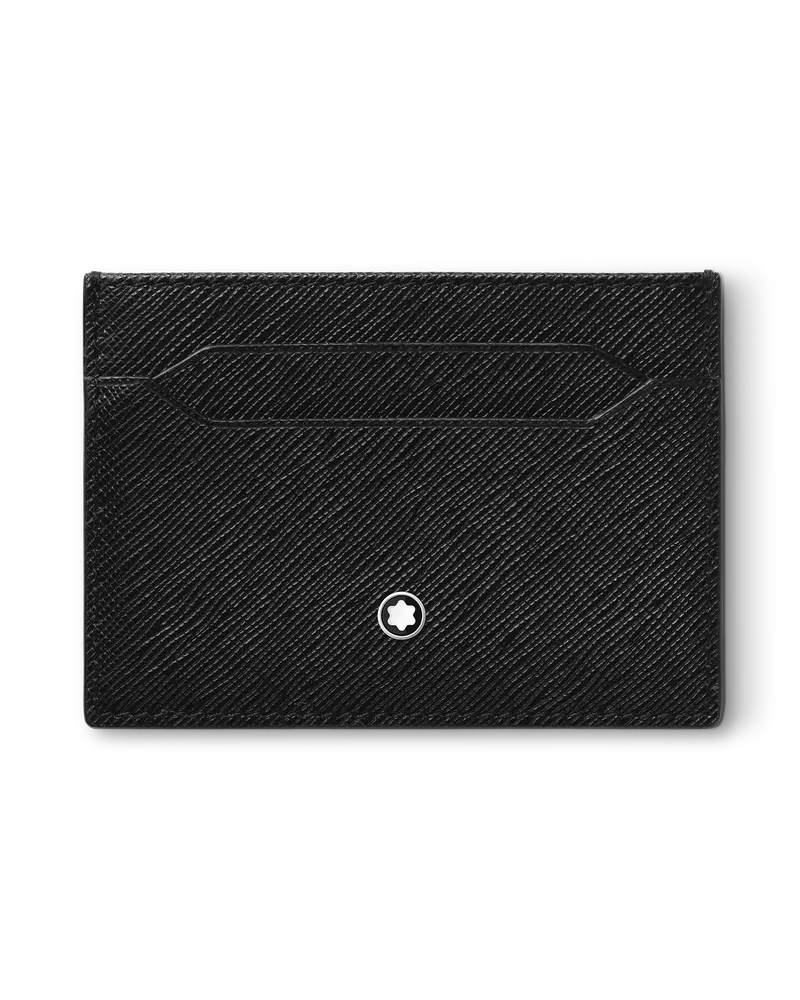 Montblanc Montblanc Sartorial Kartenetui 5 cc - Schwarz - Leder - MB130324 - Kartenetuis Schwarz