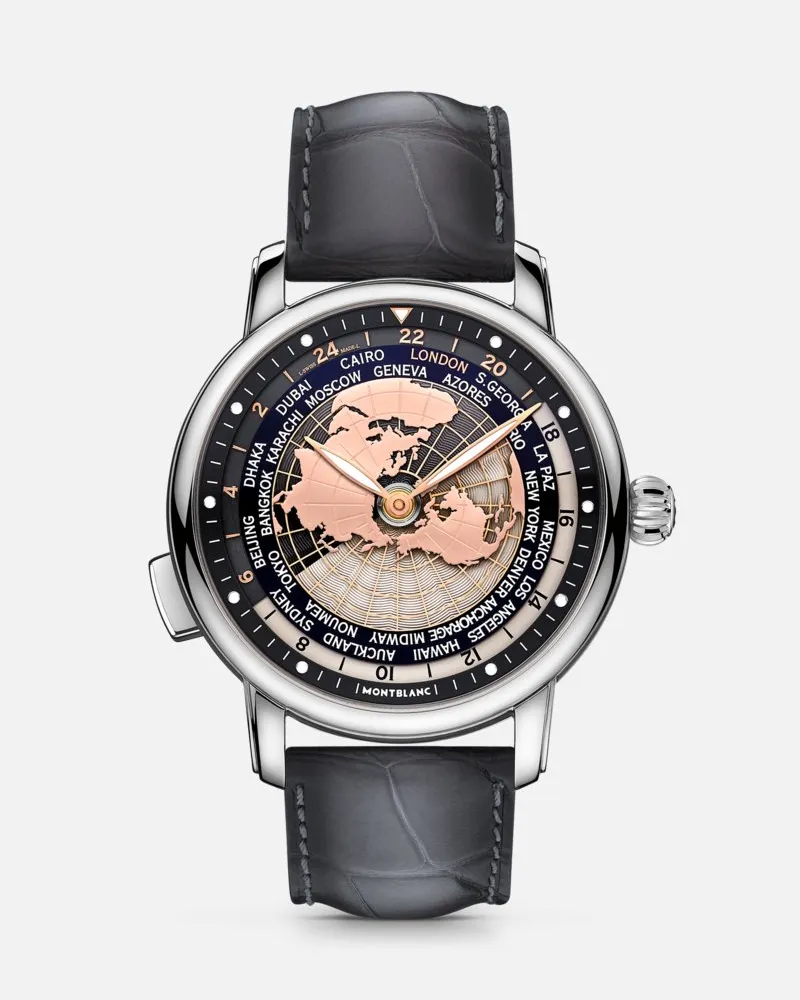 Montblanc Montblanc Star Legacy Orbis Terrarum - Armbanduhren - Schwarz Schwarz