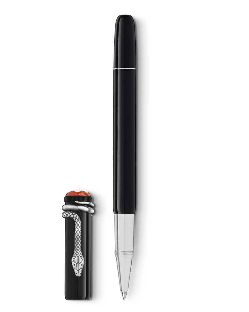Montblanc Montblanc Heritage Collection Rouge et Noir Special Edition Rollerball - Schwarz - Edellack - MB132109 - Rollerballs Schwarz