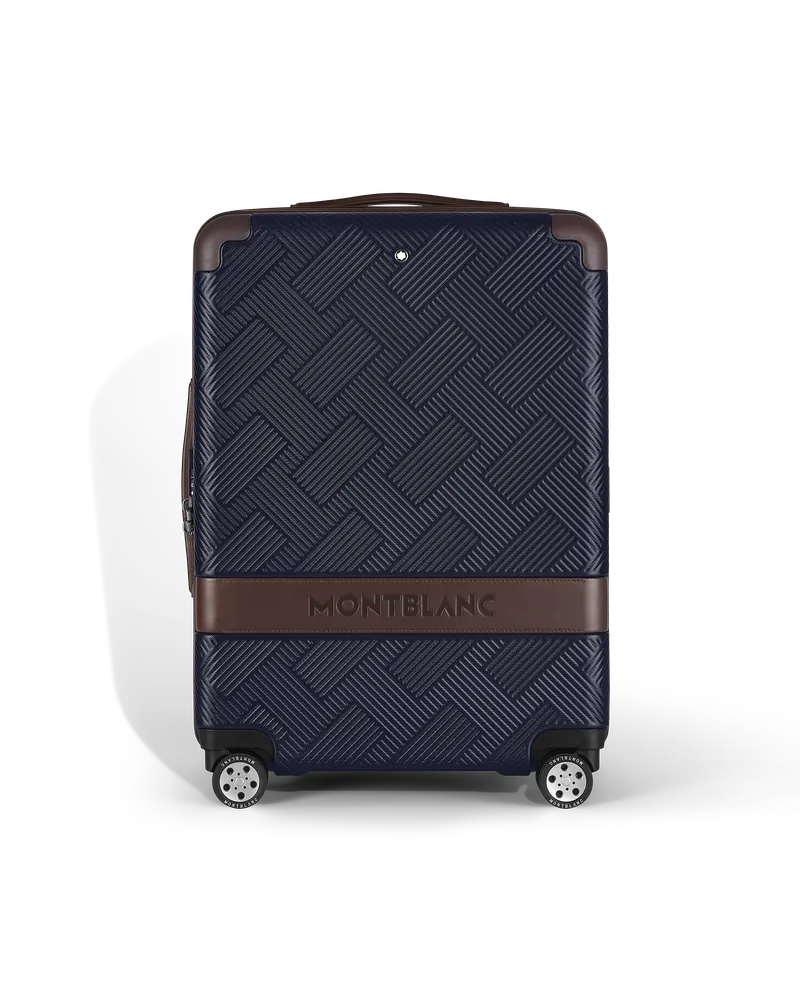 Montblanc MY4810 Kabinenkoffer - Marineblau - Polycarbonat und Leder - MB221704 - Handgepäck Marineblau
