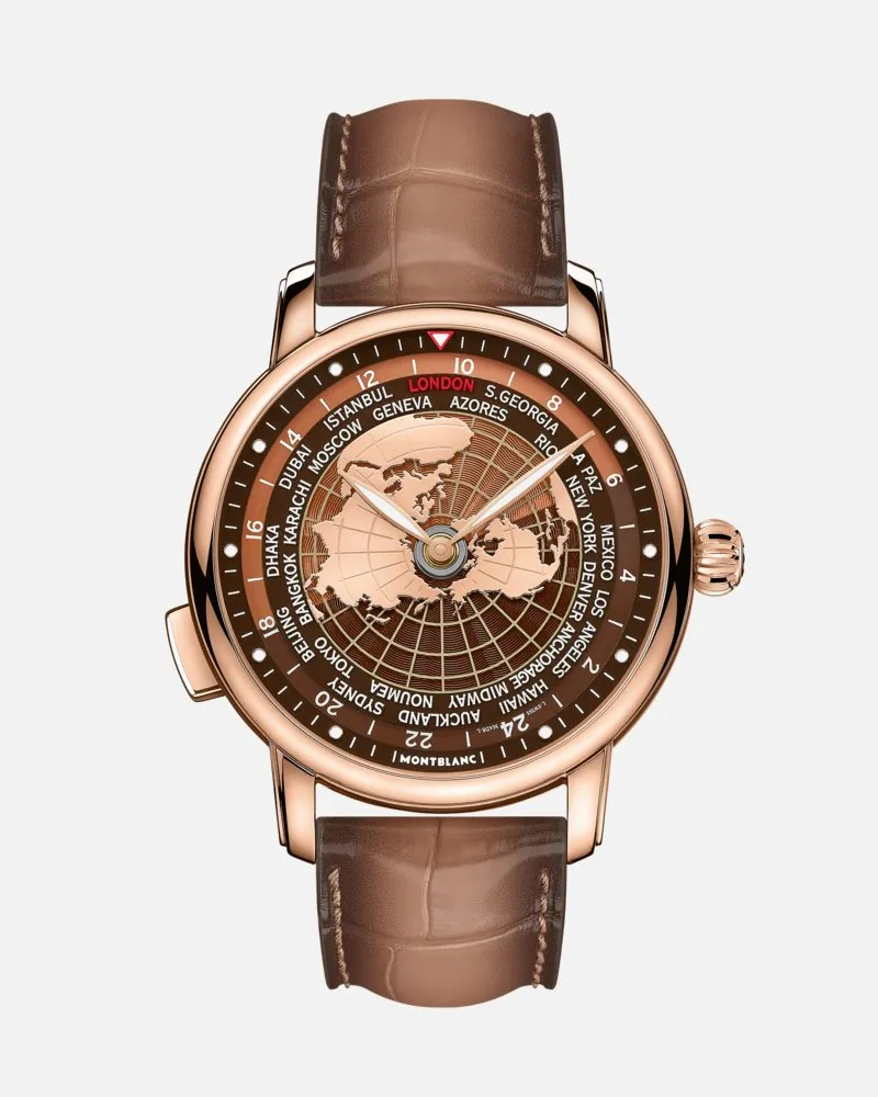 Montblanc Montblanc Star Legacy Orbis Terrarum Limited Edition - 500 Stück - Armbanduhren - Braun Braun