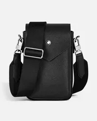 Montblanc Sartorial Messenger Bag In Hochformat Schwarz