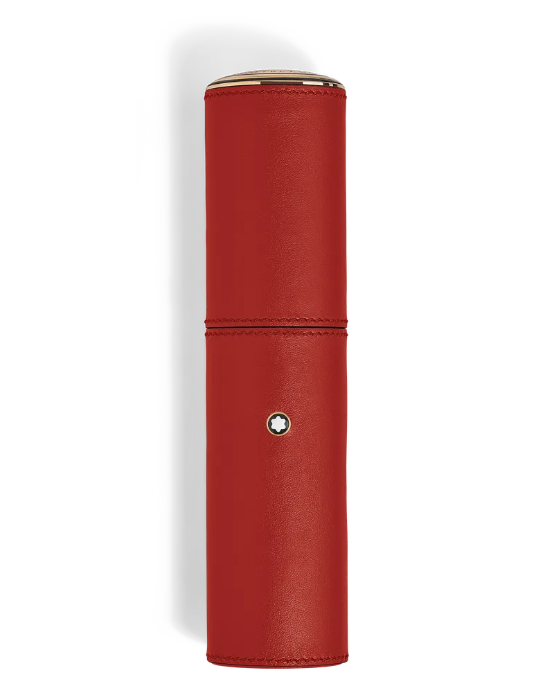 Montblanc High Artistry und Artisan Etui für 1 Schreibgerät aus Soft Leder - Staubrot - Leder - MB220953 - Schreibgeräteetuis Staubrot