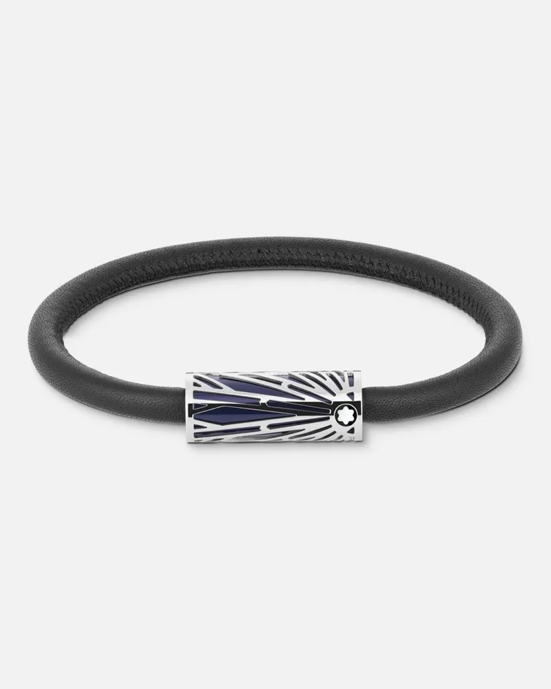 Montblanc Meisterstück The Origin Collection Armband, Blau - Armbänder - Schwarz Schwarz