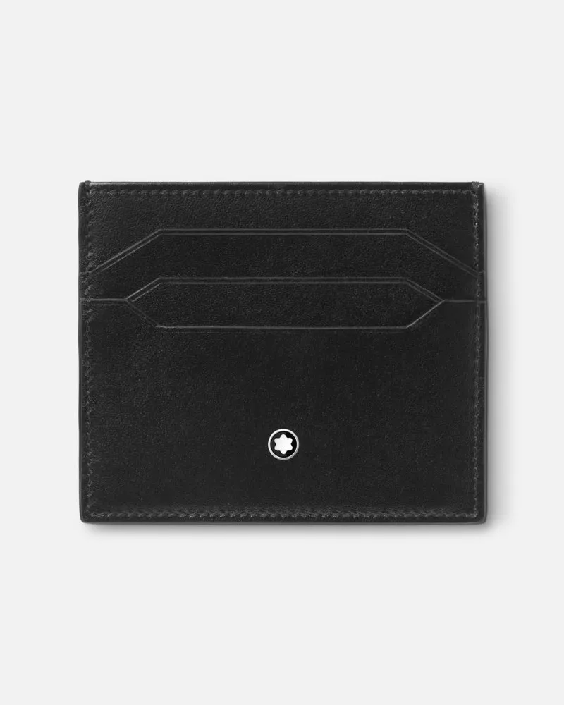 Montblanc Meisterstück Etui 6 Cc - Kartenhüllen - Schwarz Schwarz