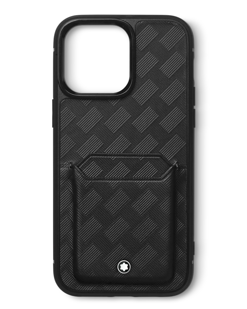 Montblanc Extreme 3.0 Hard Phone Case für das Apple iPhone 15 Pro mit 2 cc - Schwarz - MB198159 - Telefonetuis & Telefonhüllen Schwarz