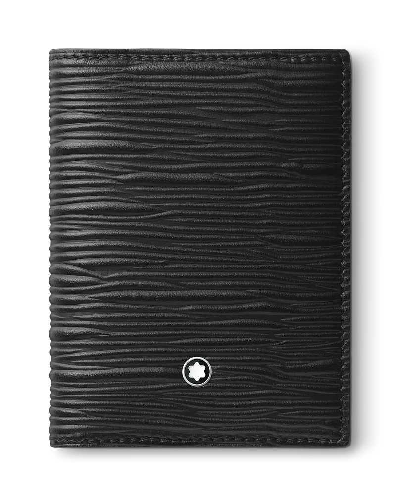 Montblanc 4810 Kartenetui 4 cc - Schwarz - MB130929 - Kartenetuis Schwarz